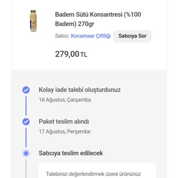 Hepsijet 1 Ay Olacak Hala İade Kargomu Teslim Etmedi