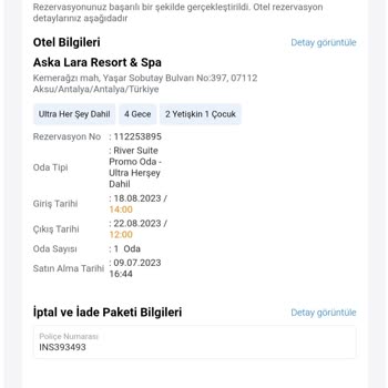 Etstur Ve Aska Lara Resort SPA Oteli Mağduriyeti