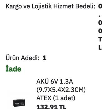 Epttavm Bozuk Ürün Sattırmasın