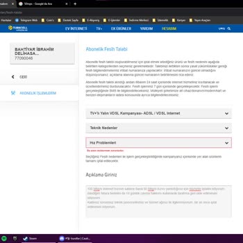 Superonline Cayma Bedeli Ve Gerçek Hız Uygulanmaması