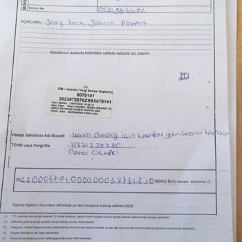 Hisar Veraset Ve Harçlar Vergi Dairesi Yanlış Yatırılmış Pasaport İadesi