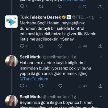 Türk Telekom'un 48 Saattir İnternet Ve Telefon Hizmeti Vermemesi