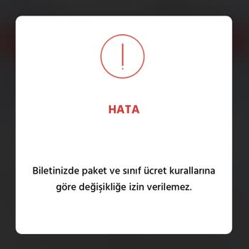 Anadolu Jet Bilet Değişim İade Yok Ve Üzerine Geri Bildirime Dönüş Yok
