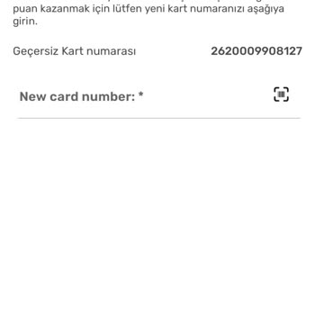 Watsons Kart Kartım Olmasına Rağmen Geçersiz Diyor