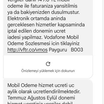 Vodafone Basebone Group Limited Aboneliği İptali