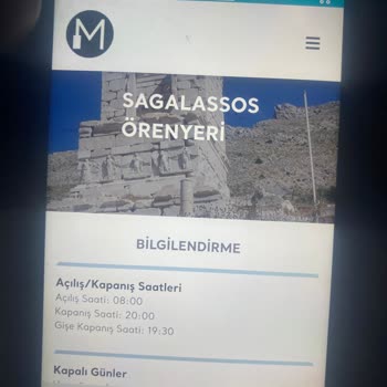 Kültür Ve Turizm Bakanlığı Sagalassos Antik Kenti Girişindeki Güvenlik Sorunu