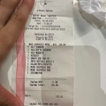 Popeyes Kalitesiz Ürün Satılması