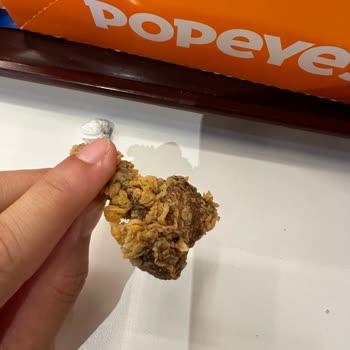 Popeyes Kalitesiz Ürün Satılması