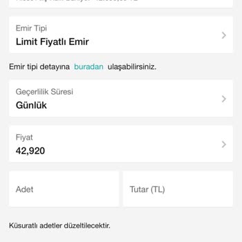 Garanti Yatırım Hisse Hesabını Ekside Gösteriyor