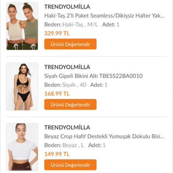 Trendyolmilla Firması 8 Adet Ürün Göndermeyip Paramı Geri Ödemiyor