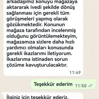 Migros Alışverişimin İptali Ve Ücret İadesinin Yapılmaması