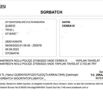 Türkiye Sigorta Onayım Olmadan Konut Sigortası Yapmış