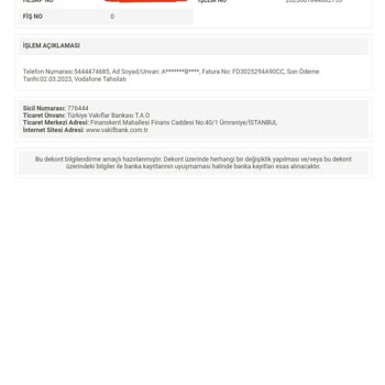 Vodafone GSM Operatörü Operatörü