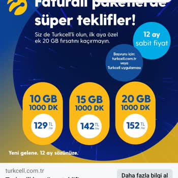 Turkcell Mevcut Müşteri Tarifesi İle Yeni Müşteriler Arasındaki Fark