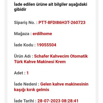 PttAVM İade Edilmeyen Ücret