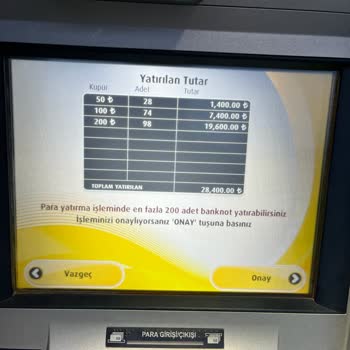 VakıfBank ATM'si Paramı Yuttu! Banka Dönüş Yapmıyor!