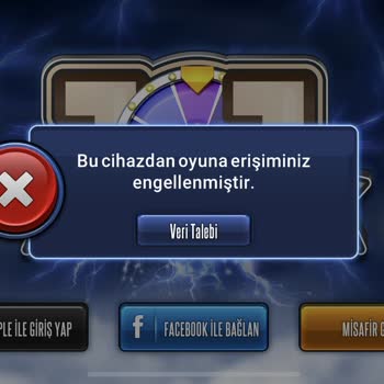 Okeyplus.com Oyuna Girişim Engellendi