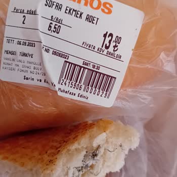 Migros Ekmekte Tel Çıktı