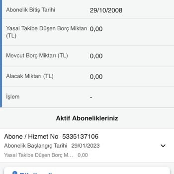 Vodafone Kontörlü Hattan Faturalı Hatta Geçememe