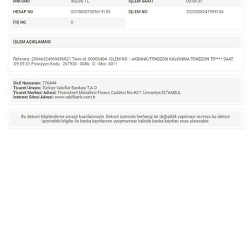 Akbank ATM VakıfBank Ortak ATM Sorunu