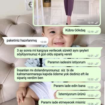 Zeynep Boutique Ürünüm Gelmedi Ve Param Da İade Edilmedi