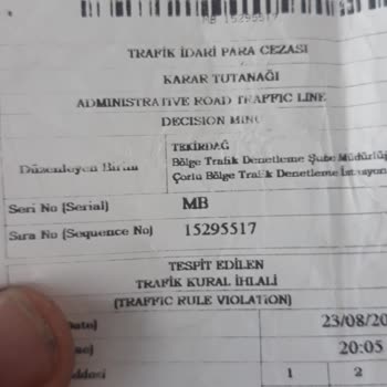 Gelir İdaresi Başkanlığı Ödenen Trafik Cezası Silinmiyor Sistemden Düşmüyor