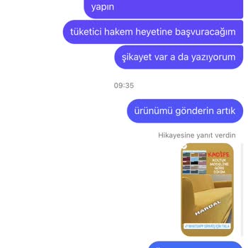Koltuk.sandalye.kiliflarim (Instagram) Koltuk Sandalye Kılıfı Şikayet
