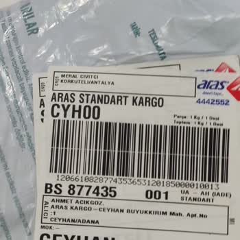 Aras Kargo Kargo Ücreti 2 Kez Alınması, Kargo Bilgisi Verilmemesi,