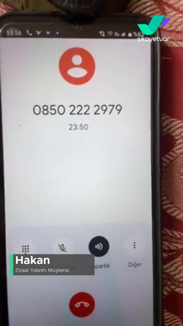 Ziraat Yatırım  Müşterinin Önemsenmemesi! videonun kapak resmi