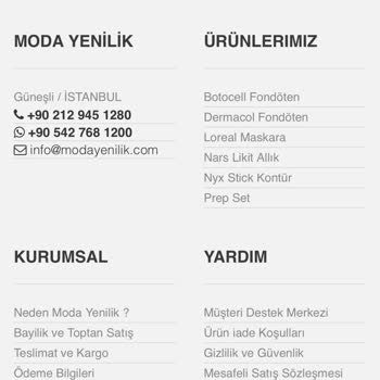Moda Yenilik Sahte Ürün Gönderdi Ve Para İadesini Göndermedi