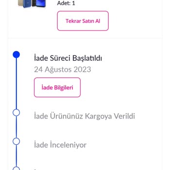 Pazarama Ve Para İadesi Sorunu