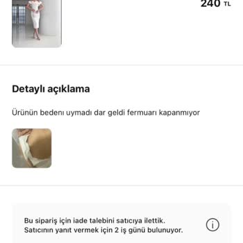 Gardrops İade Kabul Etmiyor