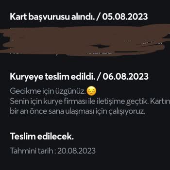 Papara Kartım Gelmiyor Neredeyse 1 Yıl Uğraştım