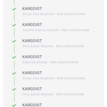 Kargoist Kargom Dağıtıma Çıktı Denildiği Halde Teslim Edilmedi