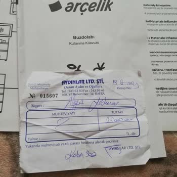 Arçelik Yeni Buzdolabım Bozuk Sürekli Kırmızı Işık Sinyali Veriyor