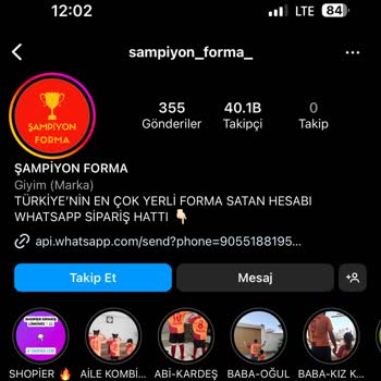 Sampiyon_forma_ (Instagram) Yanlış Ürünü Değiştirmeme