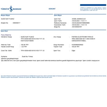 Papara Vakıf Başvurusu Çıktı