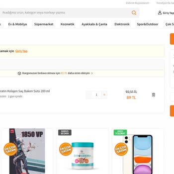 Trendyol Türeticinin Farklı Kargo Ücretleri İle Yanıltılması