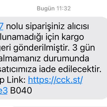 Aras Kargo Dağıtım İletişim Sorunu Mesajla Söylenen Farklı