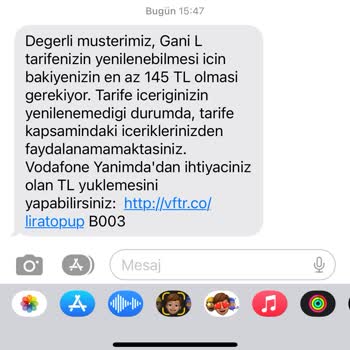 Vodafone Tarifede İki Gün İçinde Fahiş Artış