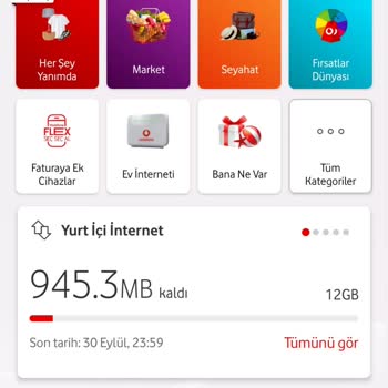 Vodafone İnternet Paketleri Çabucak Tükeniyor