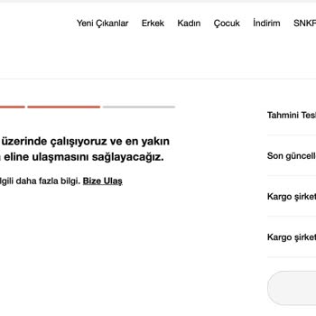 Nike Tedarik Edilmeyen Sipariş Sorunu