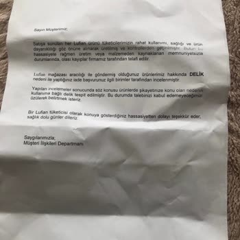 Lufian Yırtılma Ve Renk Solması