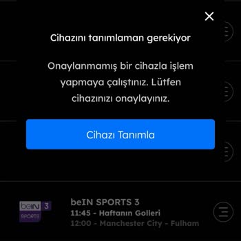 Tod TV Kayıtlı Cep Telefonu Bulunamadı Hatası