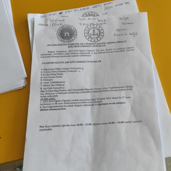 Milli Eğitim Bakanlığı (MEB) Okul Kayıt Parası