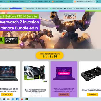 Hepsiburada.com " Overwatch 2" Oyun Hediyesini Müşterilerine Vermiyor.