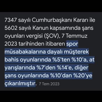Milli Piyango ℅80 Zam Oranı