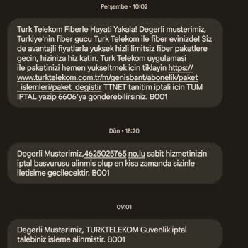 Türk Telekom Nakil İşlemi Sorunu