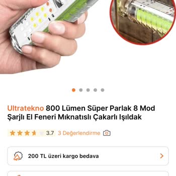 Hepsiburada'dan Aldığım Ürün İle İlgili Şikayetim