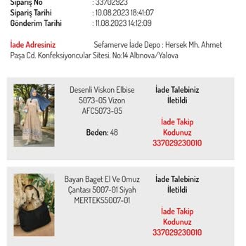 Sefamerve İade Yaptım Halen Gelmedi Param Hesabıma